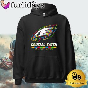 NFL Philadelphia Eagles Autism Awareness T Shirt Crucial Catch