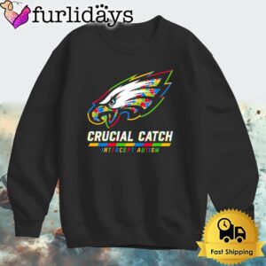 NFL Philadelphia Eagles Autism Awareness T Shirt Crucial Catch