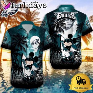 NFL Philadelphia Eagles Mickey Mouse Summer…