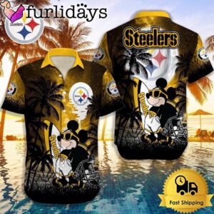 NFL Pittsburgh Steelers Mickey Mouse Summer…