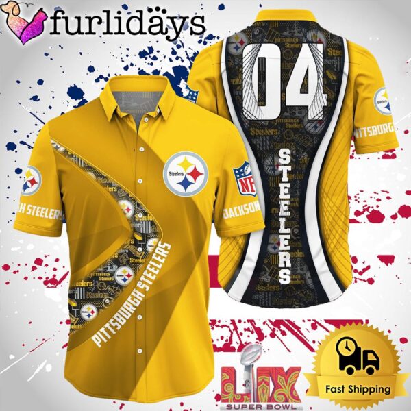 NFL Pittsburgh Steelers Super Bowl LIX Fans Custom Hawaiian Shirt