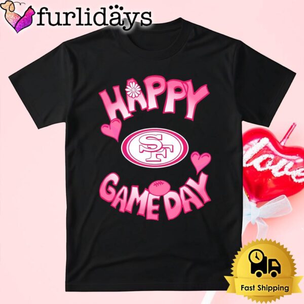 NFL San Francisco 49ers Happy GameDay Valentine’s Day T Shirt