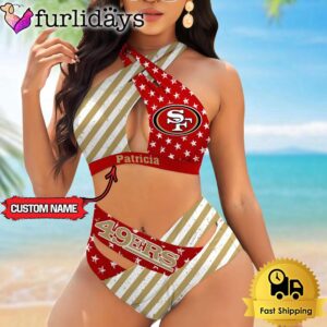 NFL San Francisco 49ers Women Bikini…