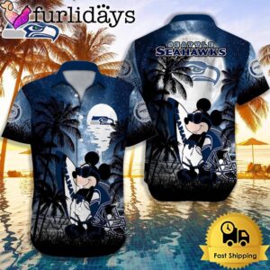 NFL Seattle Seahawks Mickey Mouse Summer…