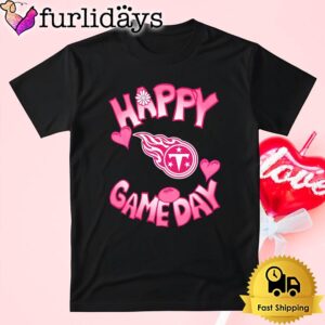 NFL Tennessee Titans Happy GameDay Valentine's Day T Shirt