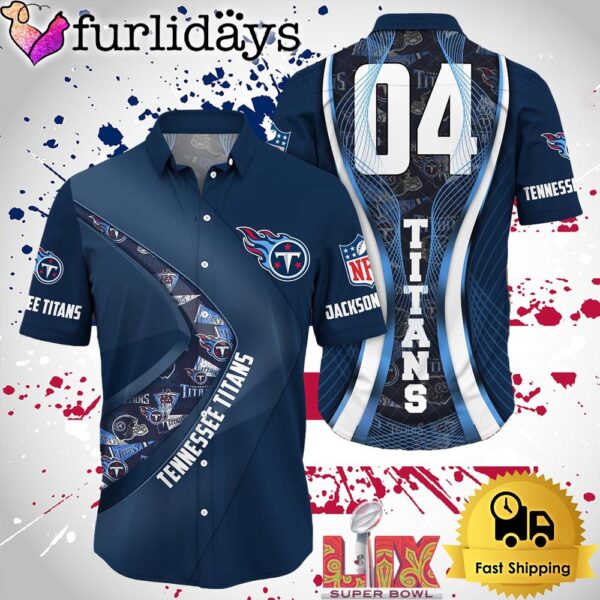 NFL Tennessee Titans Super Bowl LIX Fans Custom Hawaiian Shirt