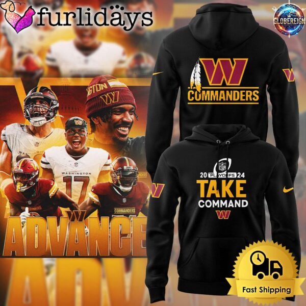 NFL Washington Commanders Playoffs Hoodie