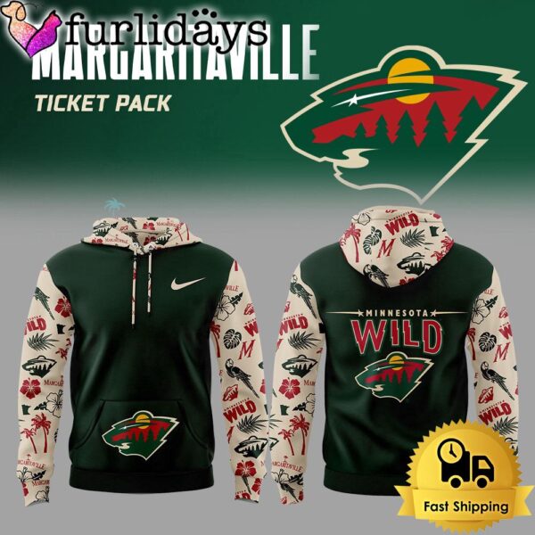 NHL Minnesota Wild Margaritaville Limited Edition Hoodie