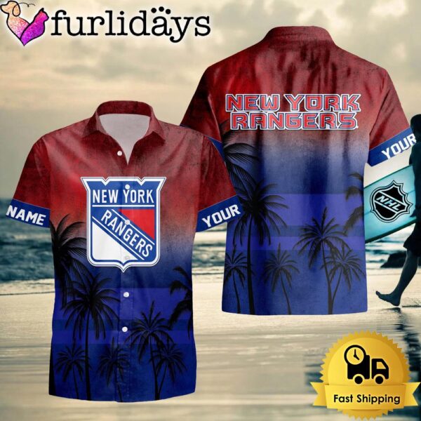 NHL New York Rangers Special Personalized Hawaiian Shirt