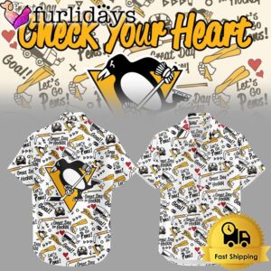 NHL Pittsburgh Penguins Check Your Heart…