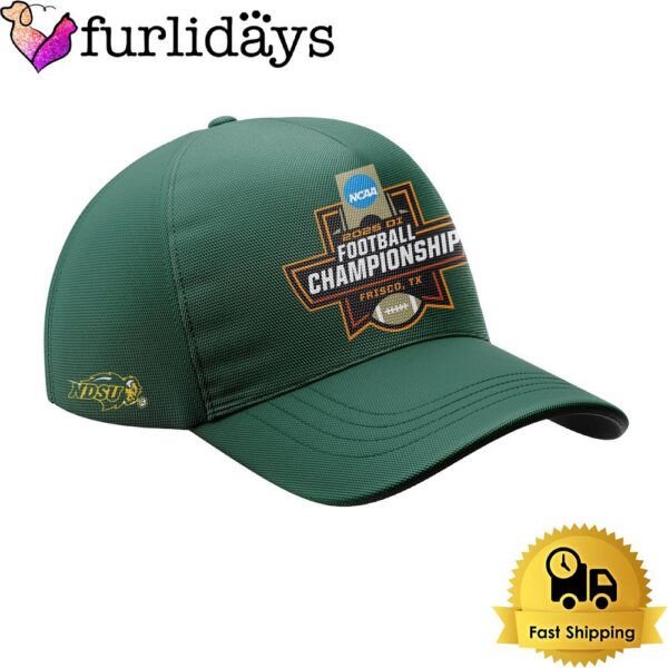 North Dakota State Bison Football 10 Time National Championship Baseball Cap