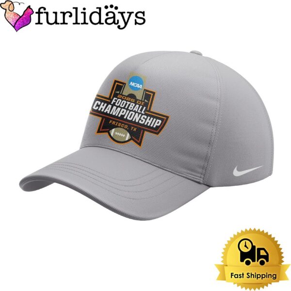 North Dakota State Bison Football 10 Time National Championship Grey Baseball Cap