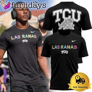 TCU Horned Frogs Football Las Ranas Limited Edition T Shirt