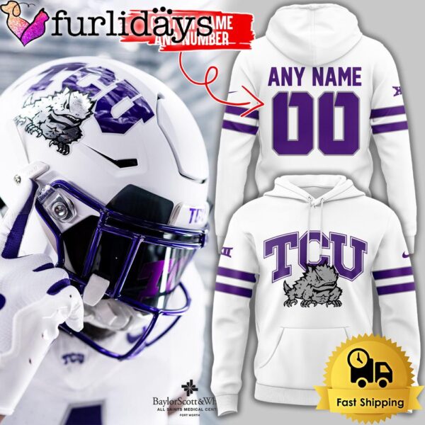 TCU Horned Frogs Football New Limited Edition Custom Hoodie