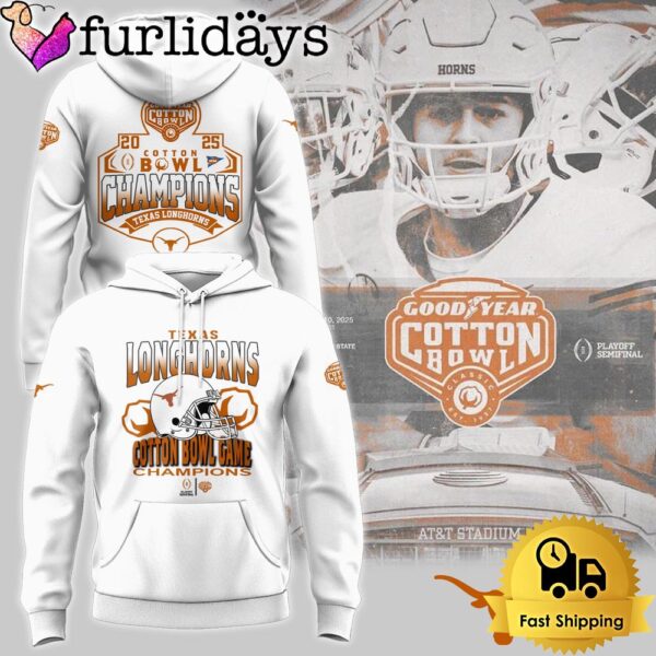 Texas Longhorns Football Cotton Bowl Champions Hoodie