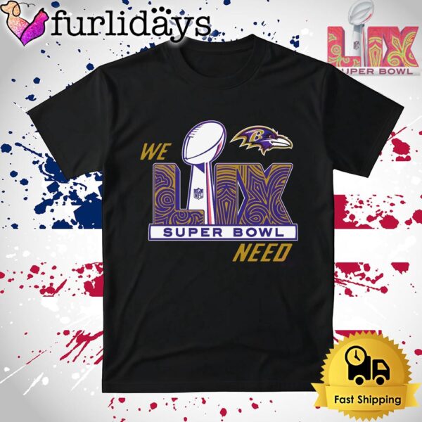 The North Is Not Enough Baltimore Ravens Super Bowl T Shirt