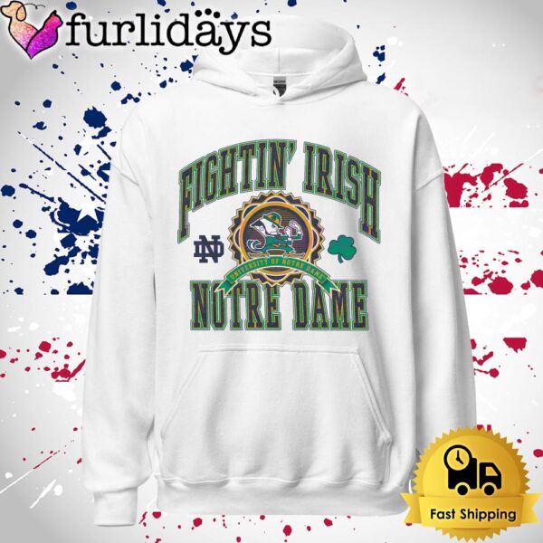 University Of Notre Dame Football Vintage Logo T Shirt