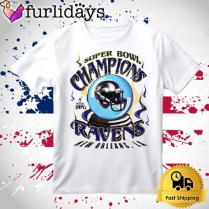 Vintage Baltimore Ravens Super Bowl Champions Xlvii T Shirt