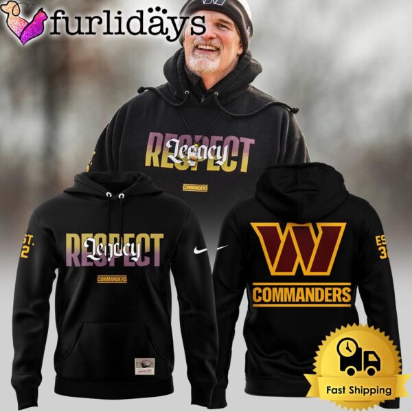 Washington Commanders Doug Williams Mitchell And Ness Black Legacy Respect Hoodie