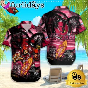 Arizona Cardinals Hawaiian Shirt, NFL Aloha…