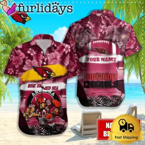 Arizona Cardinals Mascot Football Hawaiian Shirt,…