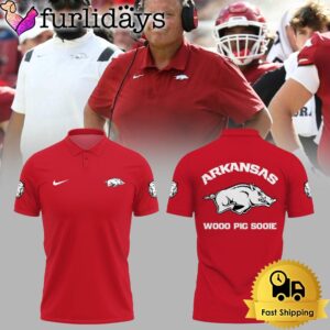 Arkansas Razorbacks Wooo Pig Sooie Polo…