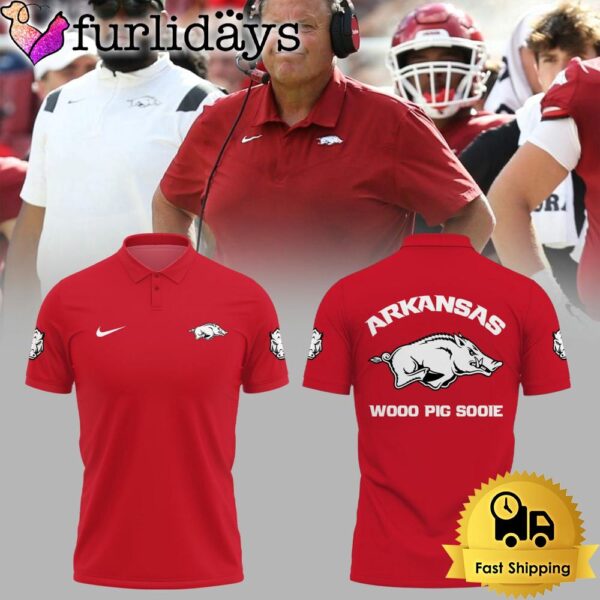 Arkansas Razorbacks Wooo Pig Sooie Polo Shirt