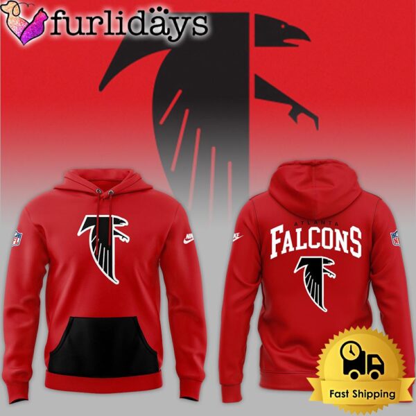 Atlanta Falcons Logo Limited Edition Red Hoodie