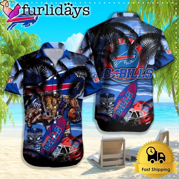 Buffalo Bills Hawaiian Shirt, NFL Aloha Shirt For Football Fans