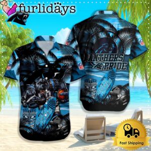 Carolina Panthers Hawaiian Shirt, NFL Aloha…