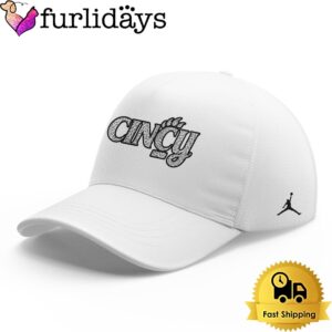 Cincinnati Basketball 2025 Limited Ice White Cincy Baseball Cap