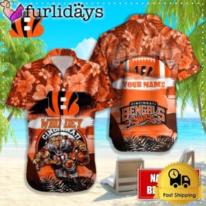 Cincinnati Bengals Mascot Football Hawaiian Shirt,…