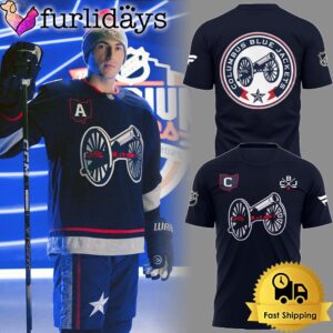 Columbus Blue Jackets Limited Logo 2025 Stadium Series T Shirt