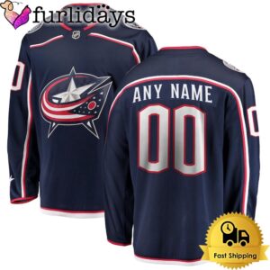 Columbus Blue Jackets Navy Home Breakaway…