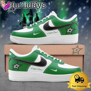 Dallas Stars Strength comes from the collective Custom Name Air Force 1 Shoes