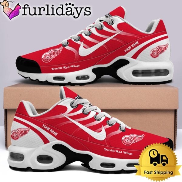 Detroit Red Wings Glory never sleeps Custom Name Air Max Plus Shoes