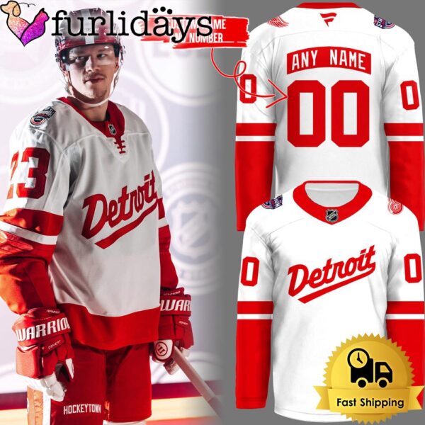 Detroit Red Wings Limited 2025 Stadium Series Custom Hockey Jersey