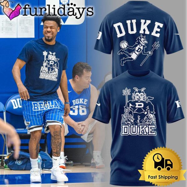 Duke Blue Devils Basketball Iconic Logo T Shirt