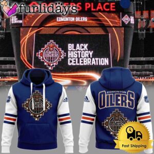 Edmonton Oilers Black History Celebration Hoodie