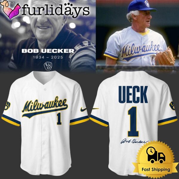 Honoring The Legend, Milwaukee Brewers Signature Baseball Jersey