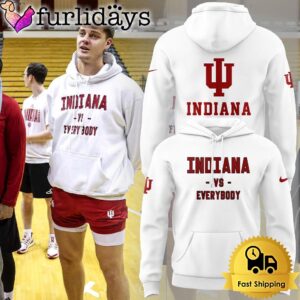 Indiana Hoosiers Basketball Vs Everybody White…