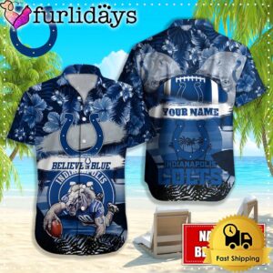 Indianapolis Colts Mascot Football Hawaiian Shirt,…