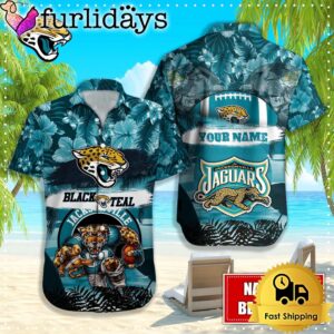 Jacksonville Jaguars Mascot Football Hawaiian Shirt,…