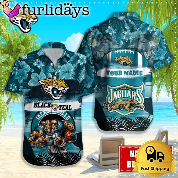 Jacksonville Jaguars Mascot Football Hawaiian Shirt, NFL Aloha Shirts