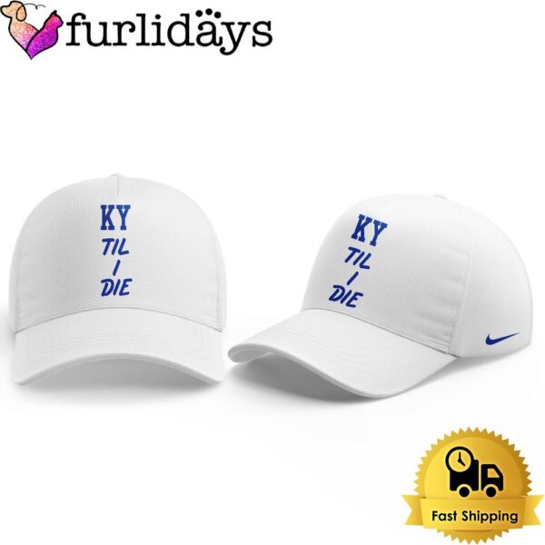 Kentucky Men’s Basketball KY ‘Til I Die White Cap