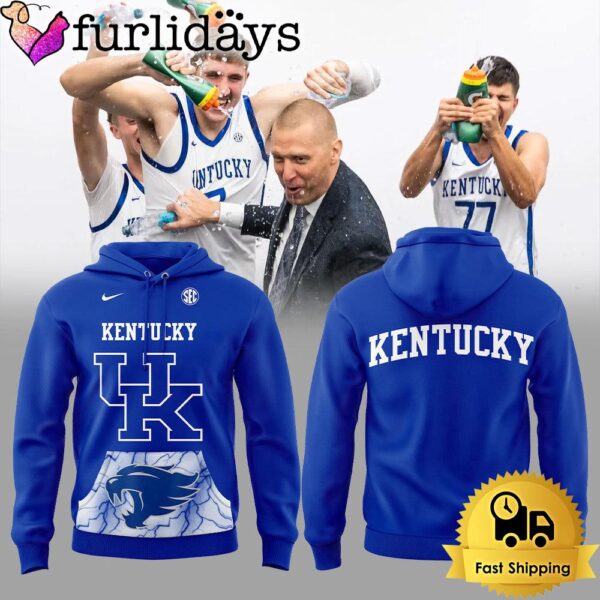 Kentucky Men’s Basketball New Logo Limited Blue Hoodie