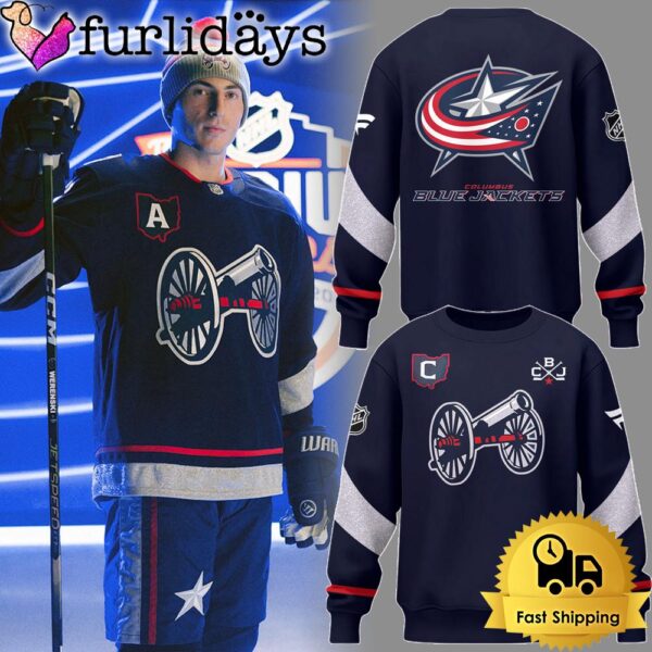 Limited Columbus Blue Jackets Stadium Series Sweatshirt