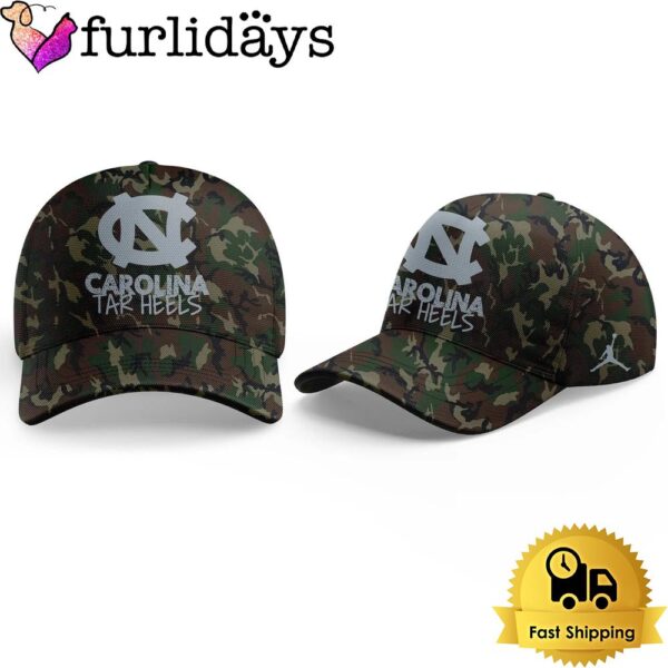 Limited Edition Carolina Tar Heels Basketball Coach Hubert Davis Camo Cap