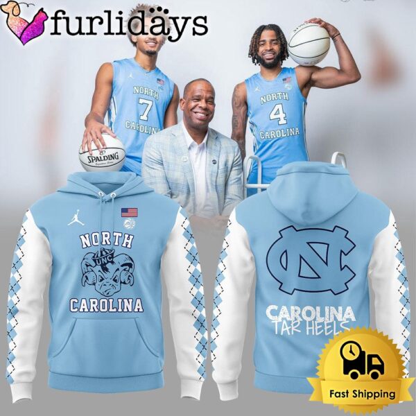 Limited Edition Carolina Tar Heels Basketball North Caroline Blue Hoodie