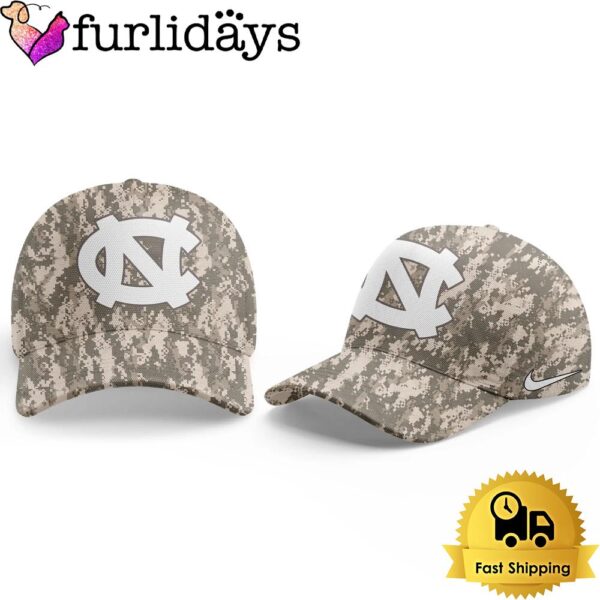 Limited Edition Carolina Tar Heels Basketball Salute To Service Cap